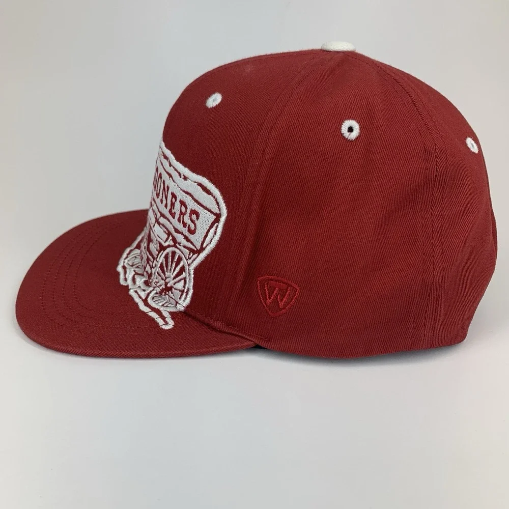 Oklahoma Sooners OU Schooner Hat YOUTH Adjustable Snapback Baseball Cap TOW